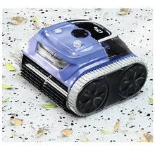 Čistiaci robot pre bazény s pásovým pohonom na automatické čistenie bazénov