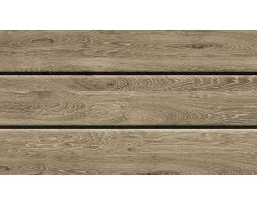 Drevená fasáda s kresbou