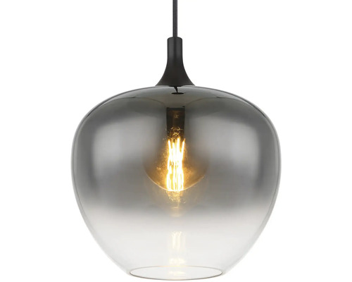 Závesná lampa so skleneným tienidlom