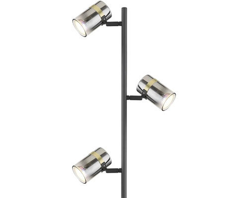 Stojaca lampa s tromi svetlami