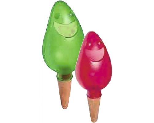 Dva zavlažovače rastlín s tvárou