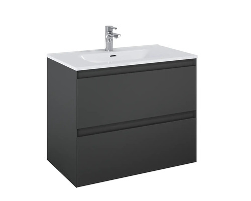 Skrinka pod umývadlo s dvoma zásuvkami, umývadlom a batériou