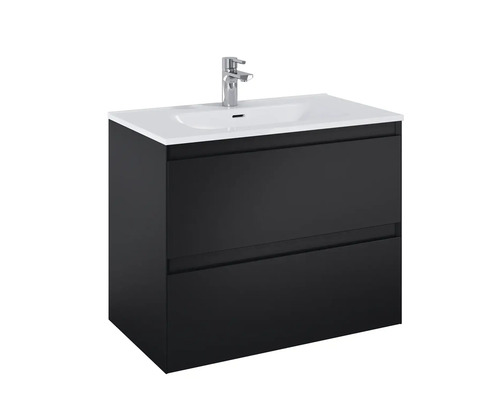 Skrinka pod umývadlo s dvomi zásuvkami a umývadlom na dosku