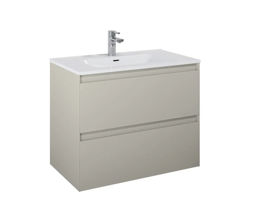 Skrinka pod umývadlo s dvomi zásuvkami a umývadlom na dosku