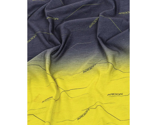 Látka so vzorom a nápisom Ardon