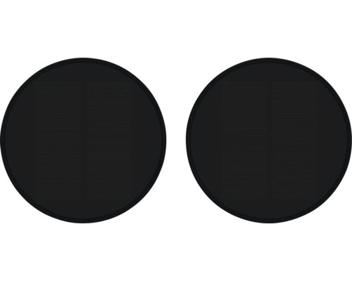 Dve okrúhle antivibračné podložky pre práčky