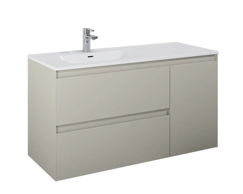 Skrinka pod umývadlo s dvomi zásuvkami a umývadlom