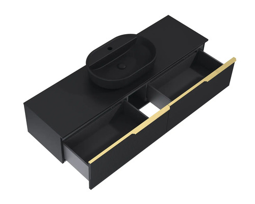 Skrinka pod umývadlo s umývadlom a zásuvkami