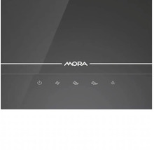 Logo Mora na digestore so symbolmi ovládacieho panela