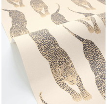 Tapeta s leopardím vzorom