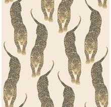 Tapeta s leopardím vzorom