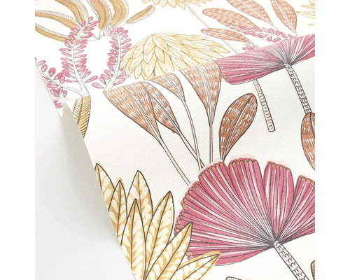 Tapeta s kvetinovým vzorom