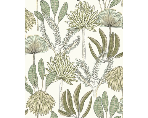 Tapeta s rastlinným vzorom