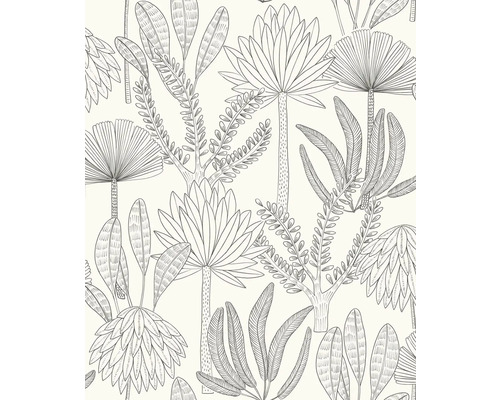 Tapeta so vzorom rastlín