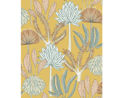 Ilustrácia stromov na tapete