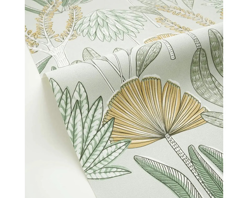 Tapeta s rastlinným vzorom