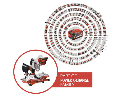Rodina Einhell Power X-Change s pokosovou píl