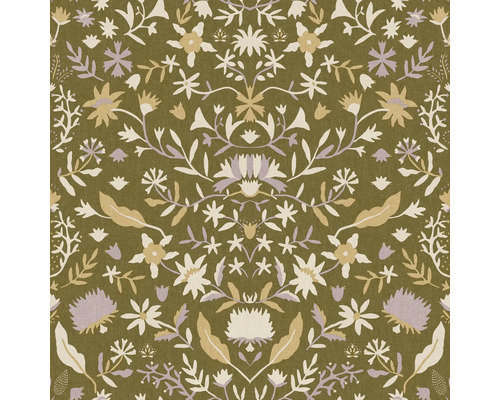 Tapeta s kvetinovým vzorom na dekoráciu stien