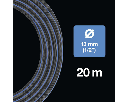 Záhradná hadica, priemer 13 mm, dĺžka 20 metrov