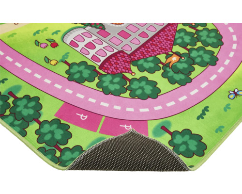 Hrací koberec s motívom zámku a dizajnom cesty