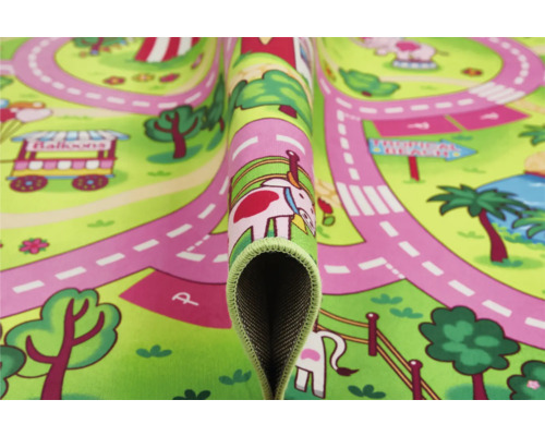 Hrací koberec s cestami a zvieracími motívmi