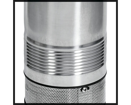 Detail ponorného tlakového čerpadla z nehrdzavejúcej ocele