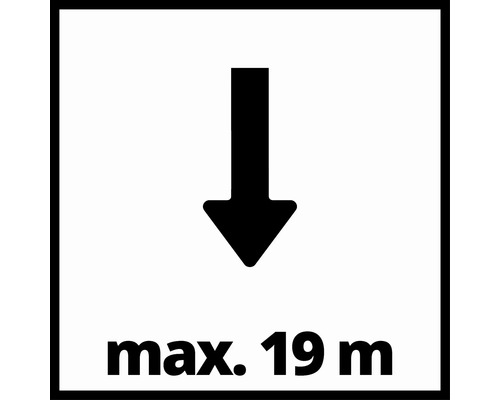 Symbol: Maximálna dopravná výška 19 metrov