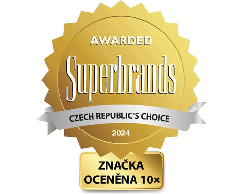 Ocenenie Superbrands Voľba Českej republiky 2024