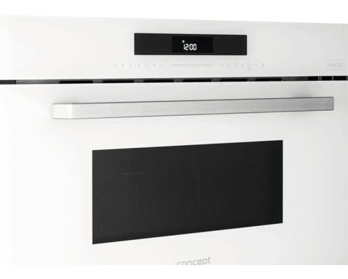 Biela vstavaná rúra s digitálnym displejom