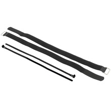 Sťahovacie pásky a suchý zips na vedenie káblov