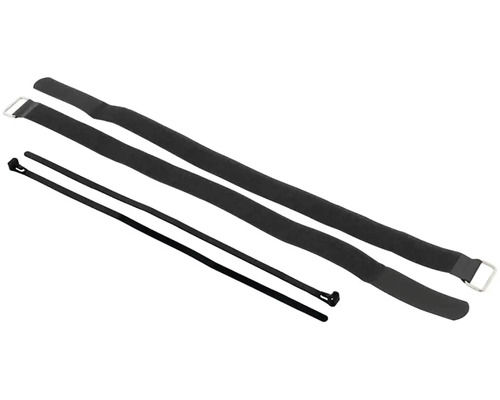 Sťahovacie pásky a suchý zips na vedenie káblov