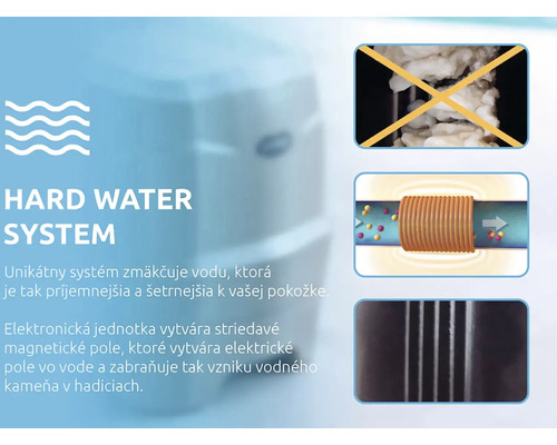 Systém pre tvrdú vodu na zmäkčovanie vody