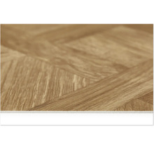 Detail laminátovej podlahy so vzorom rybej kosti