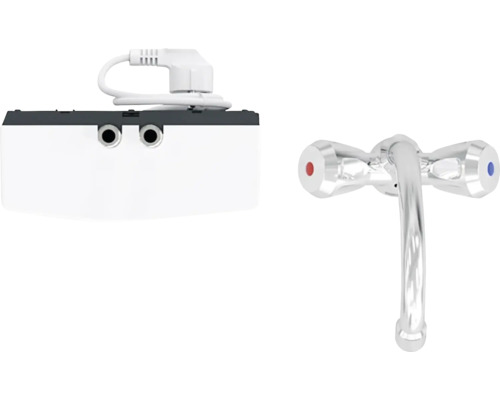 Elektrický ohrievač vody s kohútikovou batériou