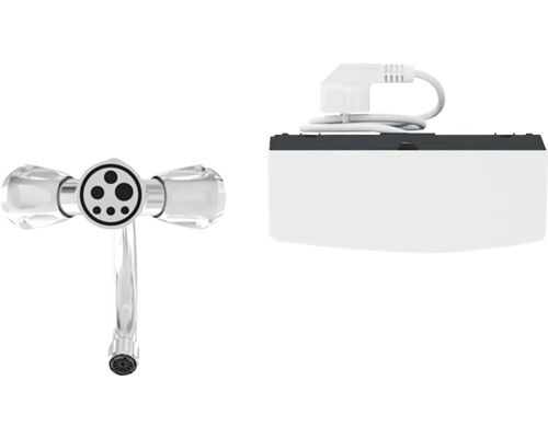 Kuchynská batéria s bojlerom na ohrev teplej vody