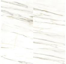 Dlažba Obklad imitácia mramoru LUCCA Bianco Gold mat 60x120 cm