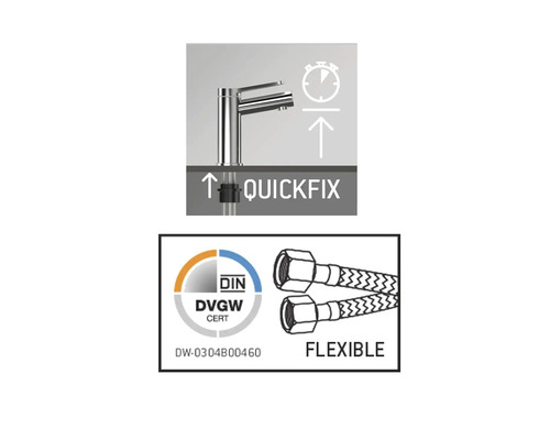 Znaky pre rýchlu montáž, flexibilitu a schválenie pre pitnú vodu