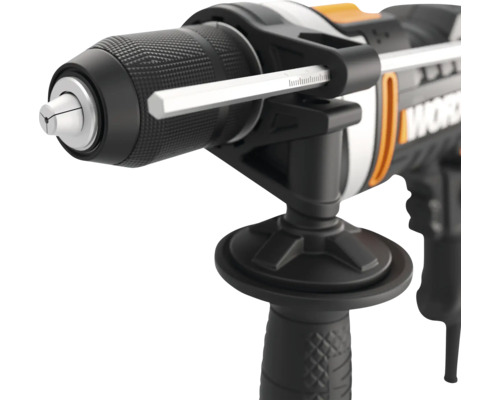 Detailný pohľad na vŕtačku