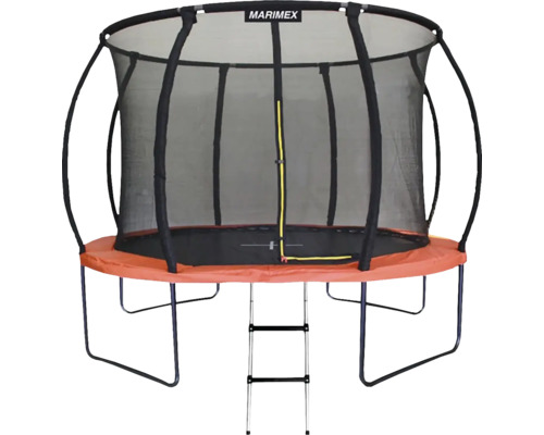 Trampolína so sieťou a rebríkom