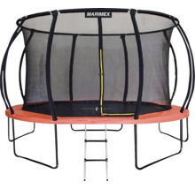 Záhradná trampolína so sieťou a rebríkom