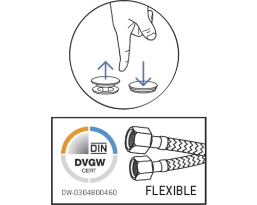 Návod na inštaláciu a demontáž ventilu a certifikácia DVGWCERT pre flexibilné hadice