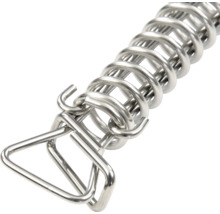 Pružinová zástrčka z kovu