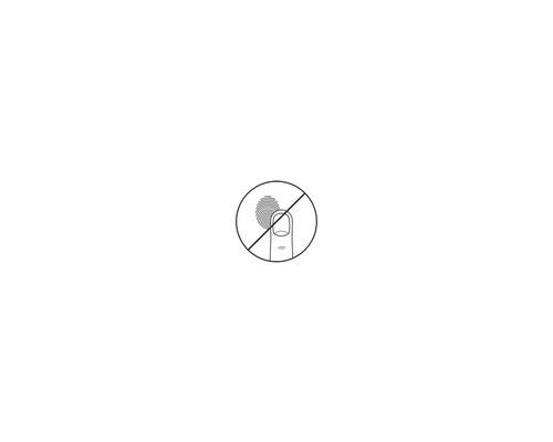 Symbol: Žiadny odtlačok prsta