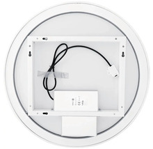 LED okrúhle zrkadlo s osvetlením Nimco ZP 28000 s dotykovým senzorom IP 44