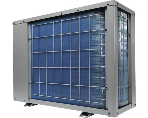 Vonkajšia jednotka klimatizácie s ochrannou mriežkou