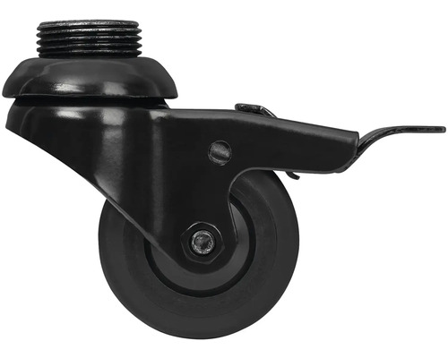 Otočné koliesko so závitom a aretáciou