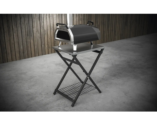 Pizza pec s odsávaním na skladacom podstavci