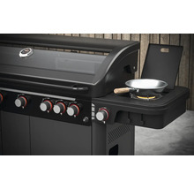 Plynový gril s bočným horákom a ukazovateľom teploty