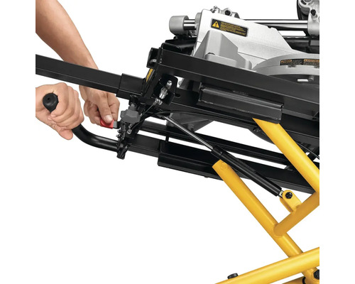 Stojan na pokosovú pílu s manuálnym nastavením výšky
