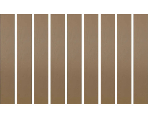 Panel s perom a drážkou